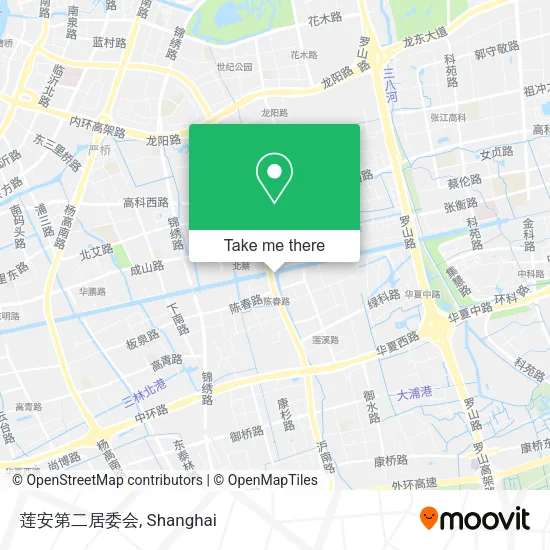 莲安第二居委会 map