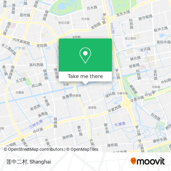 莲中二村 map