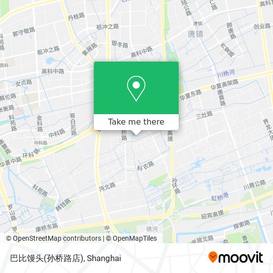 巴比馒头(孙桥路店) map