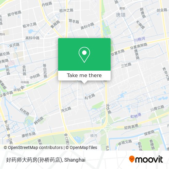 好药师大药房(孙桥药店) map