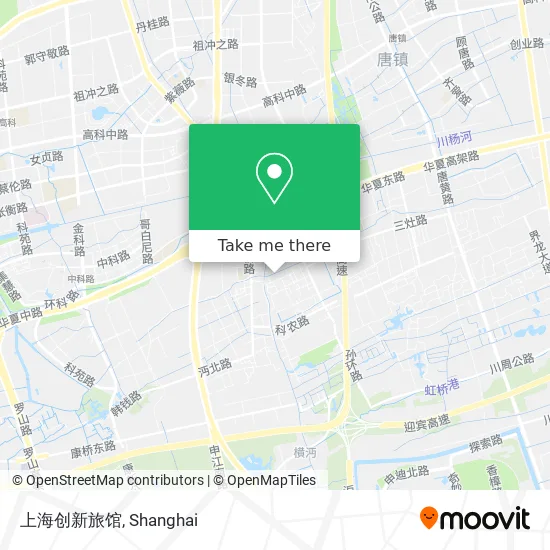 上海创新旅馆 map