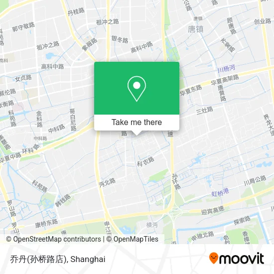 乔丹(孙桥路店) map
