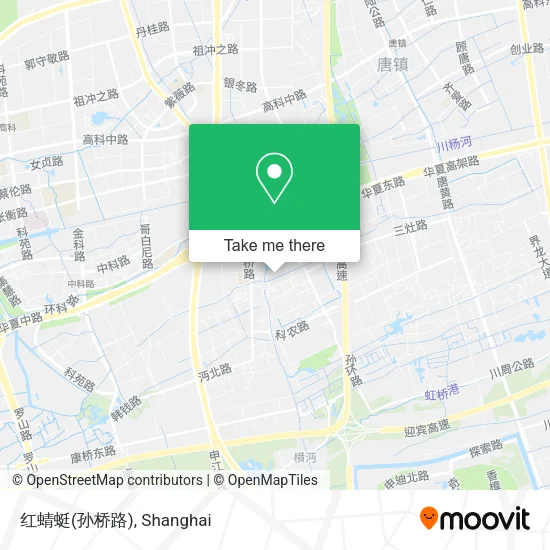 红蜻蜓(孙桥路) map