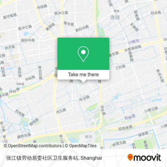 张江镇劳动居委社区卫生服务站 map