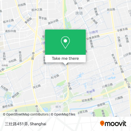 三灶路451弄 map