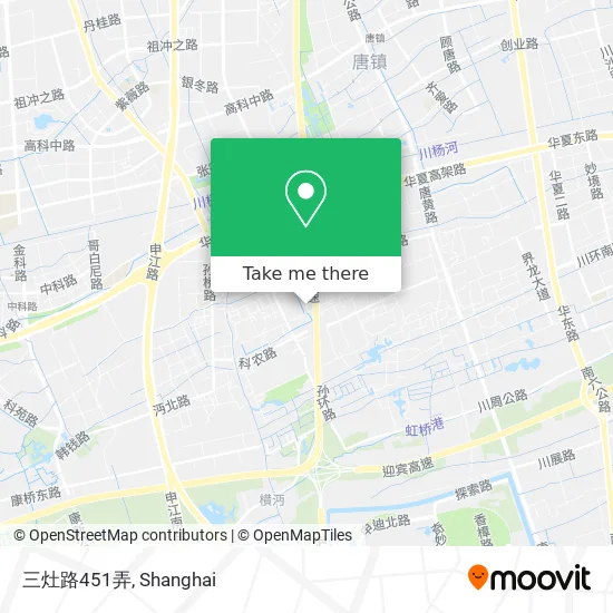 三灶路451弄 map