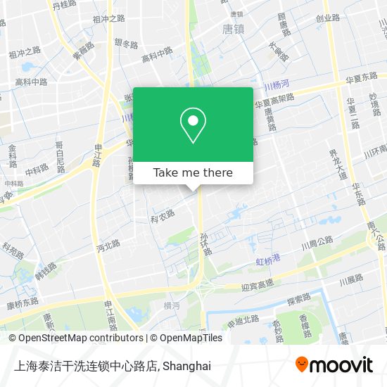 上海泰洁干洗连锁中心路店 map
