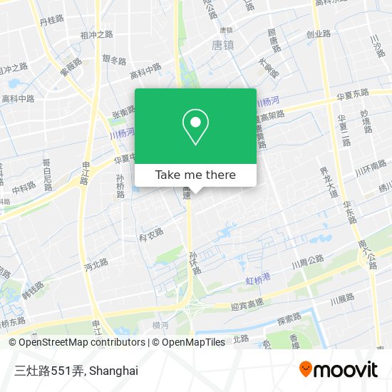 三灶路551弄 map