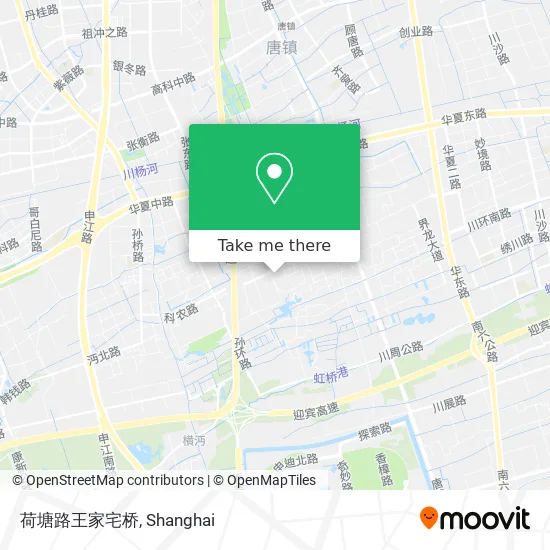荷塘路王家宅桥 map