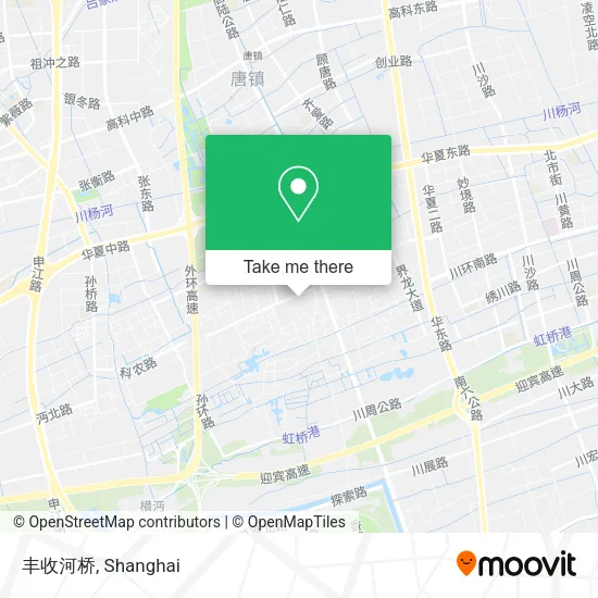 丰收河桥 map