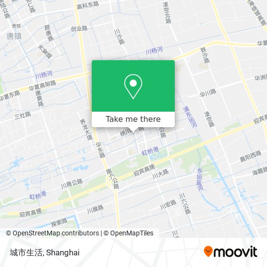 城市生活 map