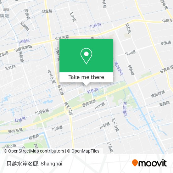 贝越水岸名邸 map