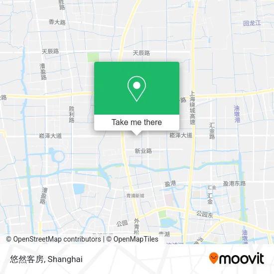 悠然客房 map