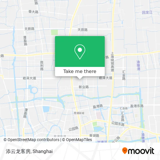 添云龙客房 map