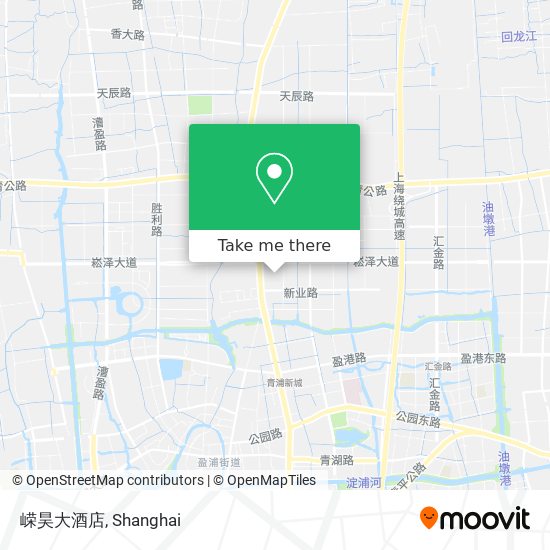 嵘昊大酒店 map