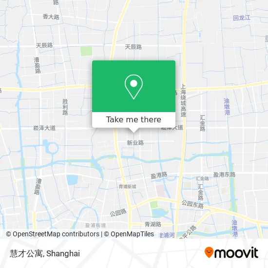 慧才公寓 map