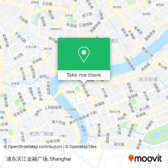 浦东滨江金融广场 map