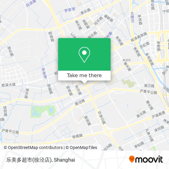 乐美多超市(徐泾店) map
