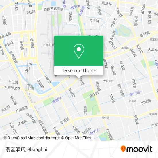翡蓝酒店 map