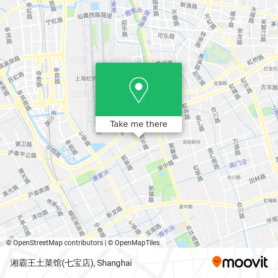 湘霸王土菜馆(七宝店) map