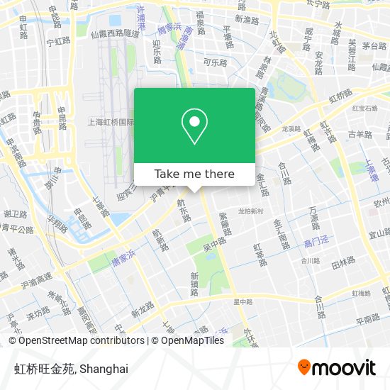 虹桥旺金苑 map