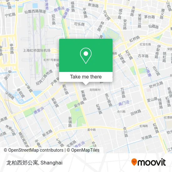 龙柏西郊公寓 map