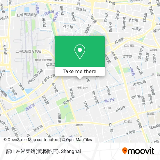 韶山冲湘菜馆(黄桦路店) map