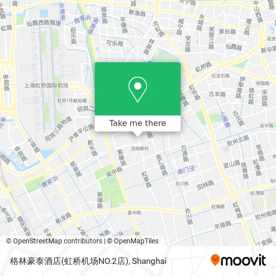 格林豪泰酒店(虹桥机场NO.2店) map