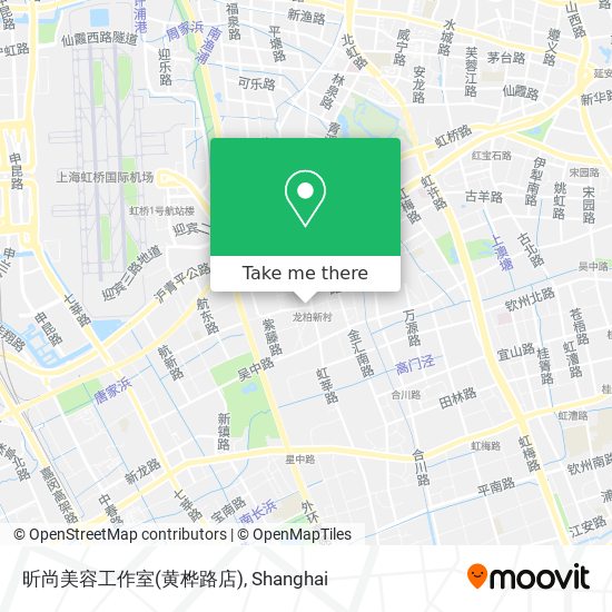 昕尚美容工作室(黄桦路店) map