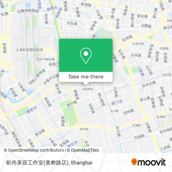 昕尚美容工作室(黄桦路店) map