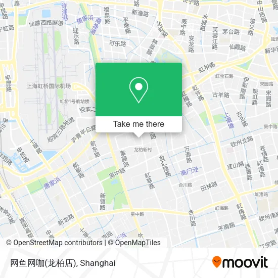 网鱼网咖(龙柏店) map