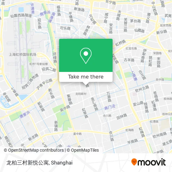 龙柏三村新悦公寓 map