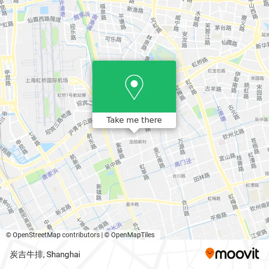炭吉牛排 map