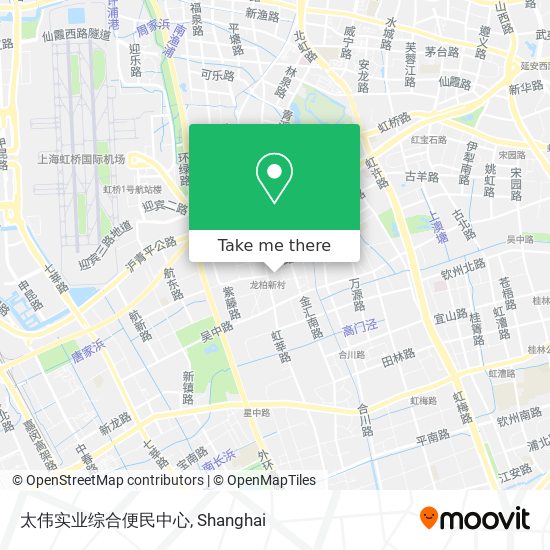 太伟实业综合便民中心 map