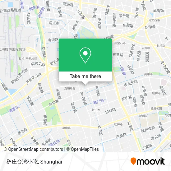 鹅庄台湾小吃 map