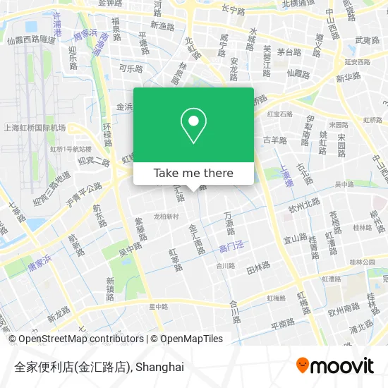 全家便利店(金汇路店) map