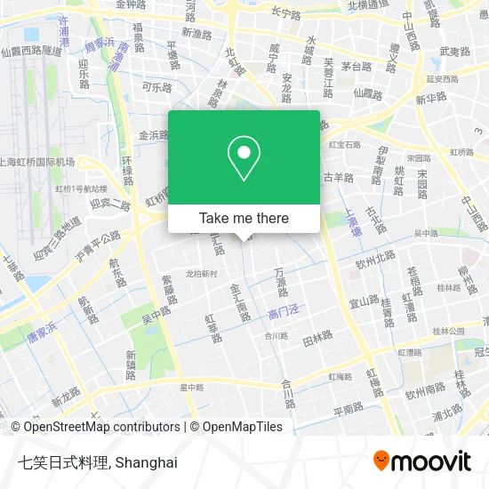 七笑日式料理 map