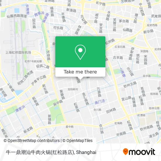 牛一鼎潮汕牛肉火锅(红松路店) map