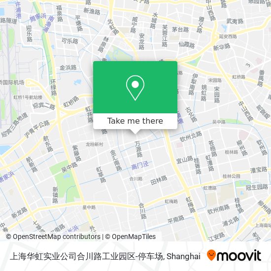 上海华虹实业公司合川路工业园区-停车场 map