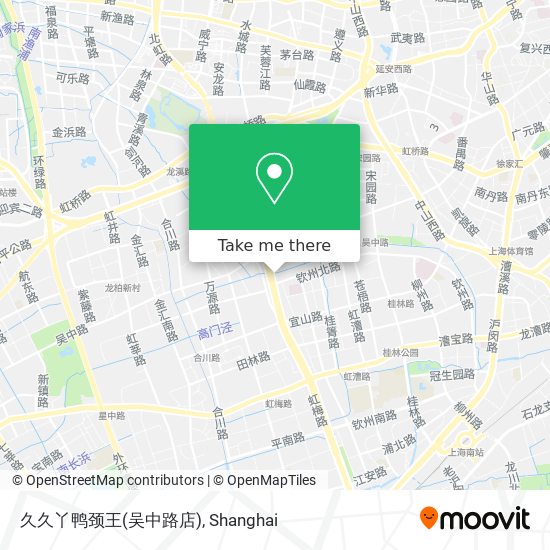 久久丫鸭颈王(吴中路店) map