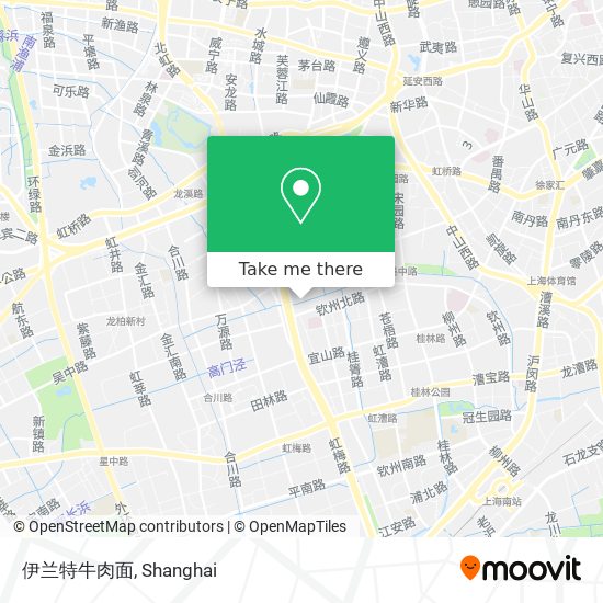 伊兰特牛肉面 map