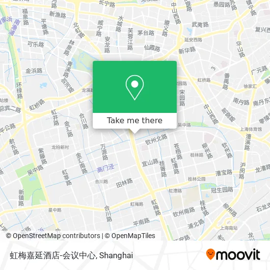 虹梅嘉延酒店-会议中心 map