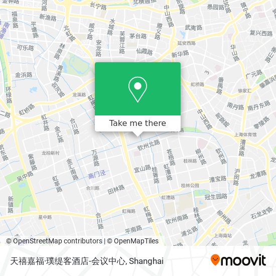 天禧嘉福·璞缇客酒店-会议中心 map