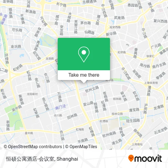 恒硕公寓酒店-会议室 map