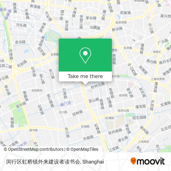 闵行区虹桥镇外来建设者读书会 map