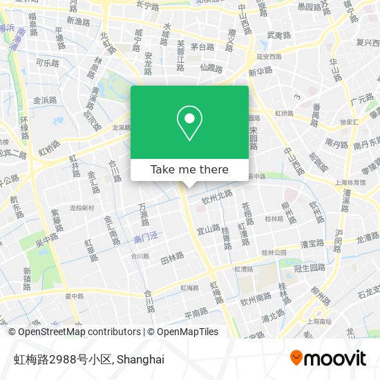 虹梅路2988号小区 map
