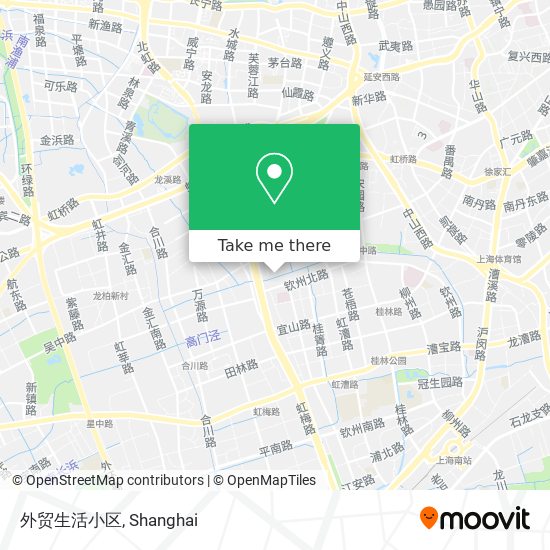外贸生活小区 map