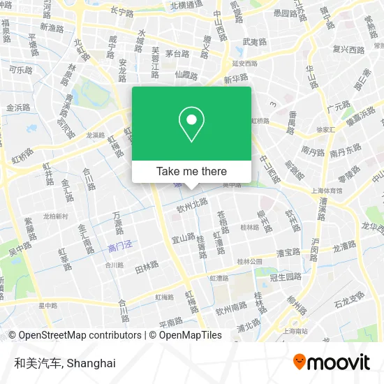 和美汽车 map