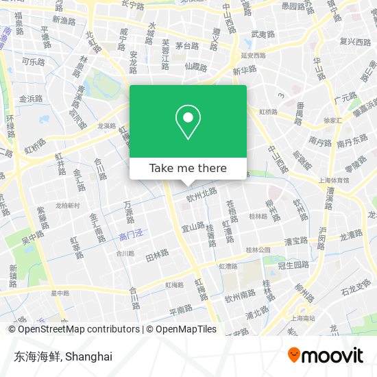 东海海鲜 map