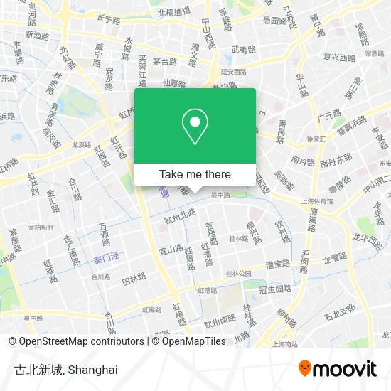 古北新城 map